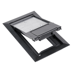 ABB Thomas & Betts 664-CST Series Cover Plates Lift Lid Polycarbonate,Steel Metallic/Nonmetallic 2 Gang 5-1/8 in