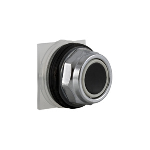 Square D Harmony™ 9001KR Momentary Push Button Heads 30 mm Black Metallic