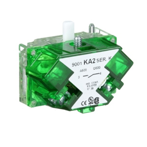 Square D Harmony® 9001K Push Button Contact Blocks Green 30.5 mm