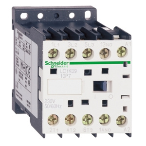 Square D LC1K TeSys K Series Miniature IEC Contactors 9 A 3 Pole 110 VAC
