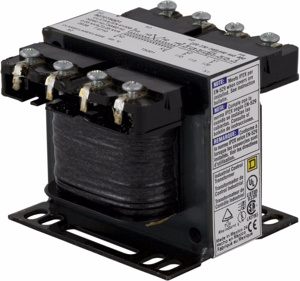 Square D Class 9070 Type T Core & Coil Industrial Control Transformers 120 VAC 12/24 VAC