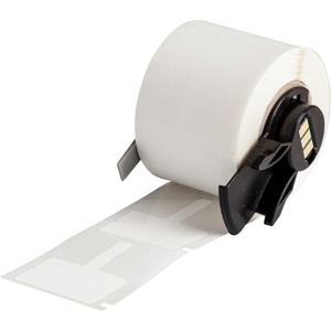 Brady Wire and Cable T-style Flags Polypropylene White