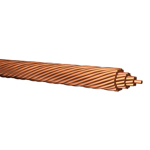 Generic Brand Stranded Bare Copper Grounding Wire Medium Hard Drawn Bare Copper 4/0 AWG