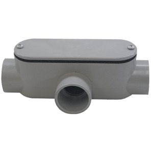 Cantex Type T Conduit Bodies 1/2 in PVC Type T