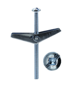 Minerallac Mushroom-head Phillips / Slotted Toggle Bolts