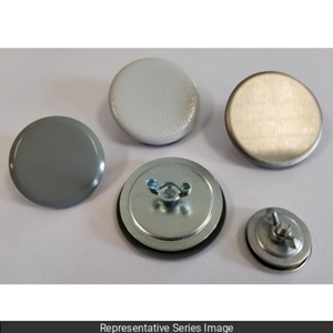 Hammond Manufacturing Compression Oil-tight Hole Seals 1/2 in Steel Gray