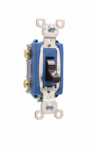 PS15AC2 TGL 2P 15A 120/277V BRN IND