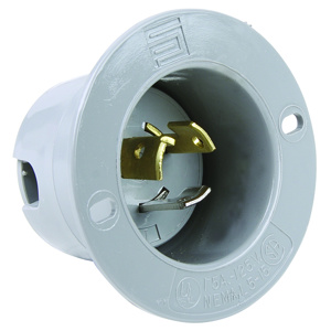 Pass & Seymour Turnlok® Series Locking Flanged Inlets 15 A 125 V 2P3W L5-15P