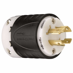 Pass & Seymour Turnlok® Series Locking Plugs L14-20P 3P4W Black/White