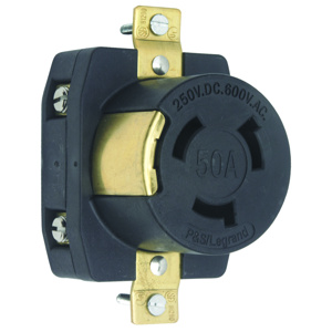 Pass & Seymour Turnlok® Series Locking Receptacles 50 A 600 VAC/250 VDC 3P4W Non-NEMA