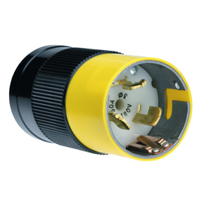 Pass & Seymour Turnlok® Locking Plugs 50 A 480 V 3P4W Non-NEMA Uninsulated Turnlok®