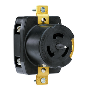 Pass & Seymour Turnlok® CS Series Locking Receptacles 50 A 250 V 3P4W Non-NEMA