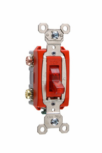 PS20AC3-RPL ILLUM TGL 3WY 20A 120V RED