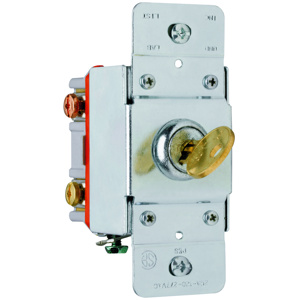 Pass & Seymour 3-Way, SPST Keyed/Locking Toggle Light Switches 20 A 120/277 V No Illumination