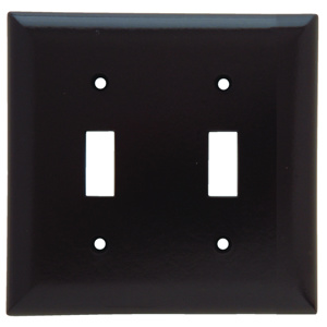 SP2 2G SMOOTH BRN SW PLATE