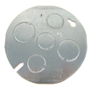 ABB Thomas & Betts Octagon Box Industrial Covers Single Receptacle 1/2 - 3/4 in Flat