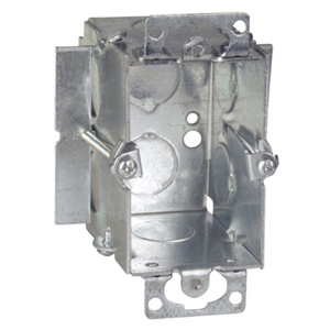 ABB Thomas & Betts Steel City® Bracketed Switch Boxes Switch/Outlet Box Ears 2-1/2 in Metallic