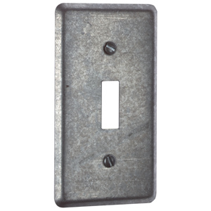 ABB Thomas & Betts 58C Series Utility Box Covers 1 Toggle Switch Steel
