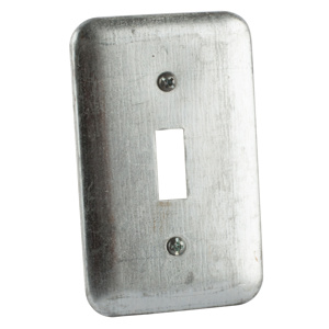 ABB Thomas & Betts Handy Utility Box Covers Toggle Switch 0.19 in Raised 1 Gang