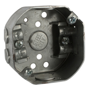 ABB Thomas & Betts 3-1/2 in Octagon 8B Boxes 1-1/2 in Steel