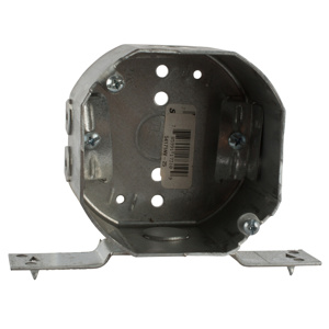 ABB Thomas & Betts 4 in Octagon 8B Boxes 2-1/8 in Steel Bracket - V