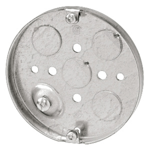 ABB Installation Products Thomas & Betts 56111 Series Round Pan Boxes Steel 1/2 in Screws