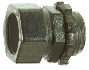 ABB Thomas & Betts TC-210-SC Series EMT Compression Connectors 1-1/2 in Straight