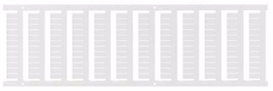 Rockwell Automation 1492-SM Terminal Block Snap-in Individual Marker Cards