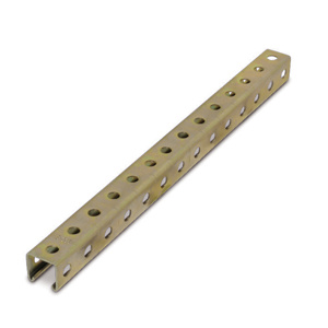 ABB Thomas & Betts Kindorf® B995 Series Slotted Strut Channels 1-1/2" x 1-1/2" Single, Slotted Electrogalvanized (GoldGalv®)