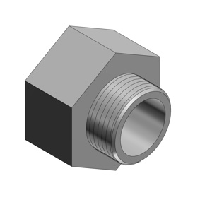 ABB Thomas & Betts Male Enlarging Conduit <em class="search-results-highlight">Bushings</em> 1/2 x 3/4 in Malleable Iron Non-insulated