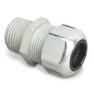 ABB Thomas & Betts 2200 Series UF/SE Entrance Connectors 1/2 in Zinc Die Cast 0.235 - 0.500 in