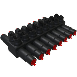 nVent Utilco Pedestal Multi-tap Connectors 2 AWG - 750 kcmil 6 Port