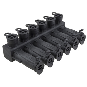 nVent Utilco Underground Distribution Direct Burial Multi-tap Connectors 10 AWG - 500 kcmil 6 Port