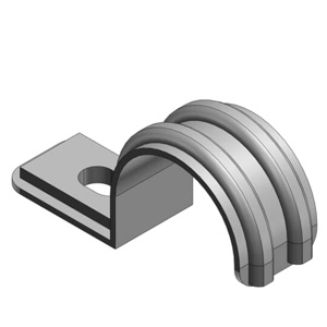 ABB Thomas & Betts One-hole Rigid / IMC Conduit Straps