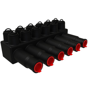nVent Utilco Underground Distribution Direct Burial Multi-tap Connectors 2 AWG - 750 kcmil 6 Port