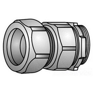 Appleton Emerson Rigid / IMC Compression Connectors 3/4 in Malleable Iron Concrete-tight