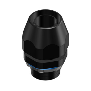 ABB Thomas & Betts LT-P Bullet Series Straight Nonmetallic Liquidtight Connectos Non-insulated 3/4 in Compression x Threaded Thermoplastic