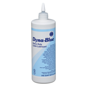 American Polywater Dyna-Blue® Wire Pulling Lubricants 1 qt Squeeze Bottle Non-flammable