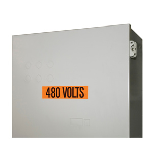 ABB Thomas & Betts E-Z-Code® Voltage and Conduit Markers 480 Volts