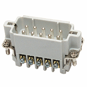 ABB Thomas & Betts Pos-E-Kon® Series Pin and Sleeve Terminal Pin Inserts 10 A Male