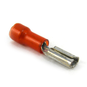 ABB Thomas & Betts Female Insulated Disconnects 22 - 18 AWG 0.110 in Red