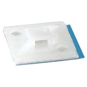 ABB Installation Products Thomas & Betts TC Series 4-way Cable Tie Mounting Pads 0.75 in Nylon 6, 6 0.75 in