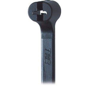 ABB Cable Ties Locking 8.19 in Plenum Rated Black 1000 per Pack Weather-resistant