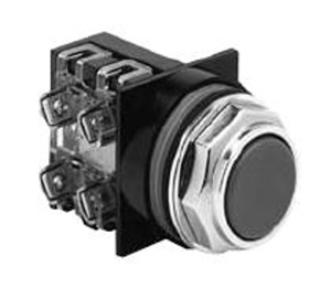 ABB Industrial Solutions CR104P Heavy Duty Push Button Operators 30.5 mm NEMA No Illumination Nylon Red/Green/Yellow/Black