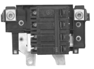 ABB Industrial Solutions PowerMark Gold THQMV Main Breaker Molded Case Plug-in Circuit Breakers 125 A 120/240 VAC 1 Pole 3 Phase
