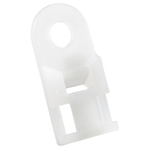 ABB 4-Way Cable Tie Mounts Natural Screw Mount