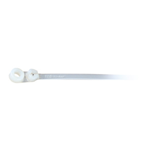 ABB Thomas & Betts Mounting Head Locking Cable Ties Mounting Head 14.6 in Plenum Rated Natural 100 per Pack