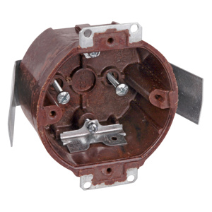 ABB Thomas & Betts 3080 Series Old Work Ceiling Boxes Phenolic 2-1/8 in Snap-in Bracket