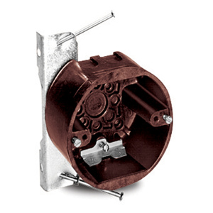 ABB Thomas & Betts 4070 Series Bracket Round 8B Boxes Phenolic 2-3/8 in Bracket - N