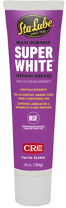 CRC Super White™ Multi-Purpose Lithium Greases 10 oz Tube